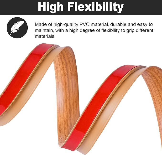 10Ft Carpet Floor Transition Strip, Self Adhesive Floor Edging Trim Strip - Image 5