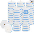 Disposable Toilet Bowl Wand Refills, Wand Replacement Head by Zejoot