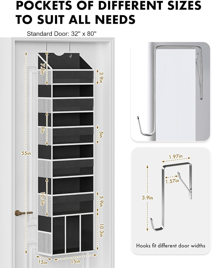 Over The Door Organizer Hanging - Image 2
