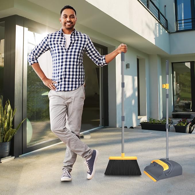 kelamayi Upgrade Broom and Dustpan Set, Broom - Image 7