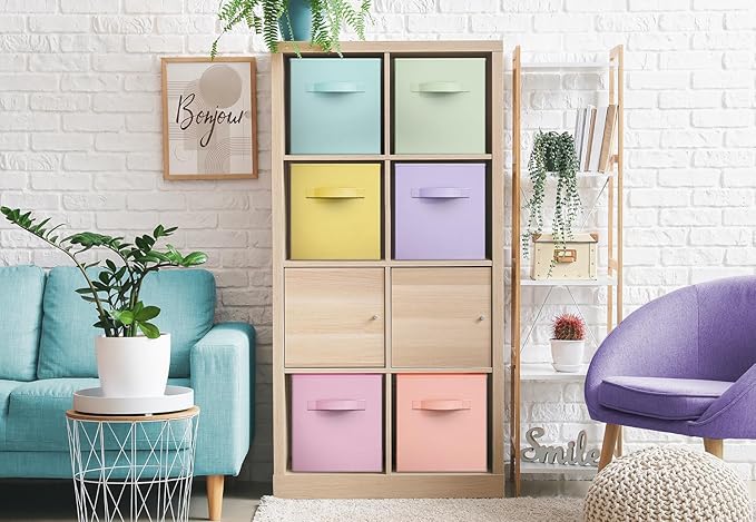 Sorbus Fabric Storage Cubes - Image 4