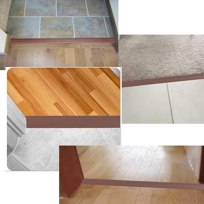 Floor Transition Strip & Self Adhesive Floor Vinyl Floor Edge Trim Laminate - Image 4