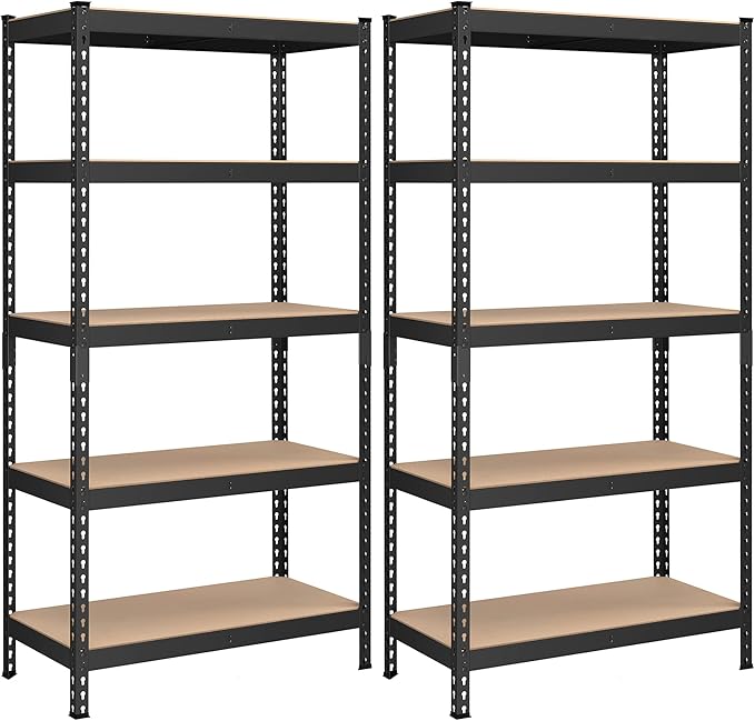 SONGMICS 5-Tier Storage Shelves, Load 2310 lb, Boltless Assembly, Adjustable by SONGMICSbySONGMICSHOME