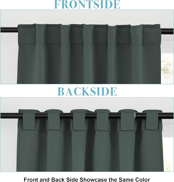 RYB HOME Bathroom Curtains Blackout - Image 6
