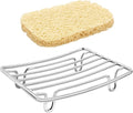 Bar Soap Dish Holder for Shower Bathroom Stainless Steel Rust Proof Self by GUUKAR