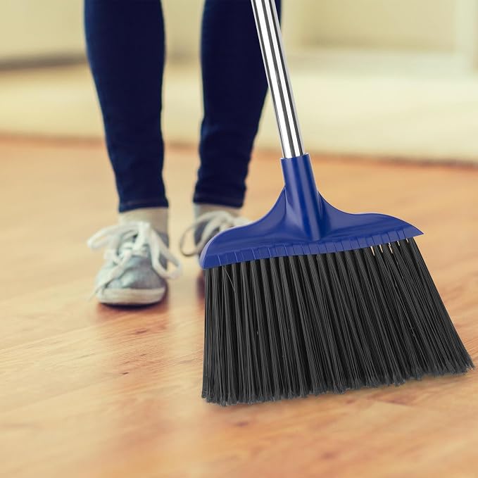Kefanta 6 Pack Heavy Duty Broom Indoor/Outdoor Commercial Brooms Angle Broom 53 - Image 4