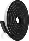 Weather Stripping Door Seal Strip, Strong Adhesive, Lightproof, Soundproof by Amzjjle