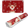 Red Ironing Pad Christmas Ironing Blanket Thick Travel Iron Pad Heat Resistant by Unknown