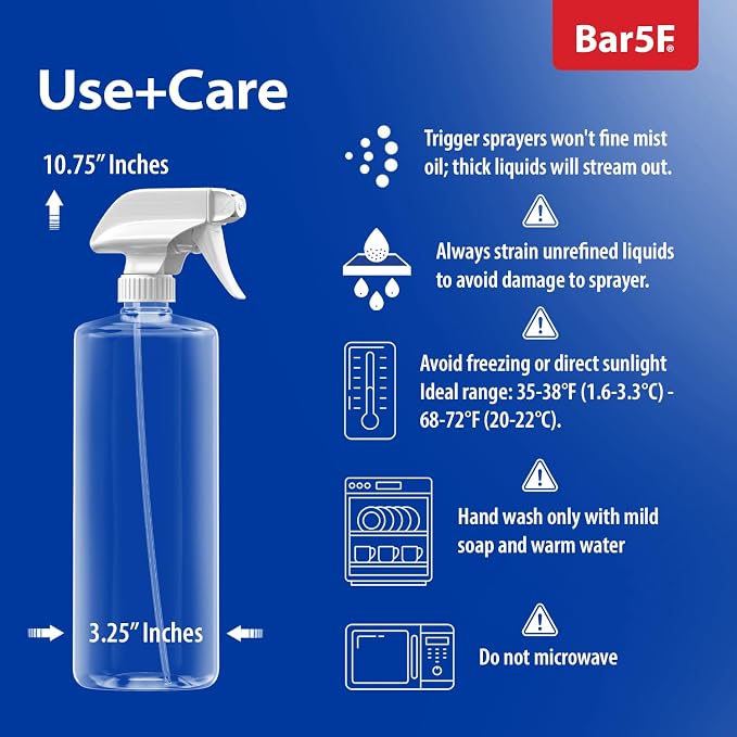 Bar5F Plastic Spray Bottles - Image 6