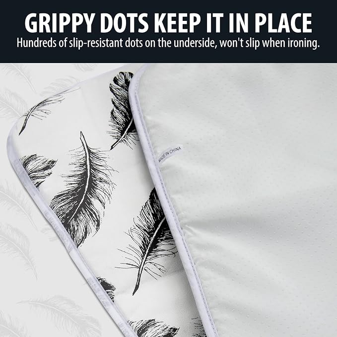 Seiritex Ironing Mat, Portable Ironing Pad 39.4 x 18.9 inch Table Top Iron - Image 6