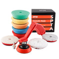 SPTA Drill polishing kit, Car Foam Drill Buffing Pad, Polishing Pads Kit by SPTA