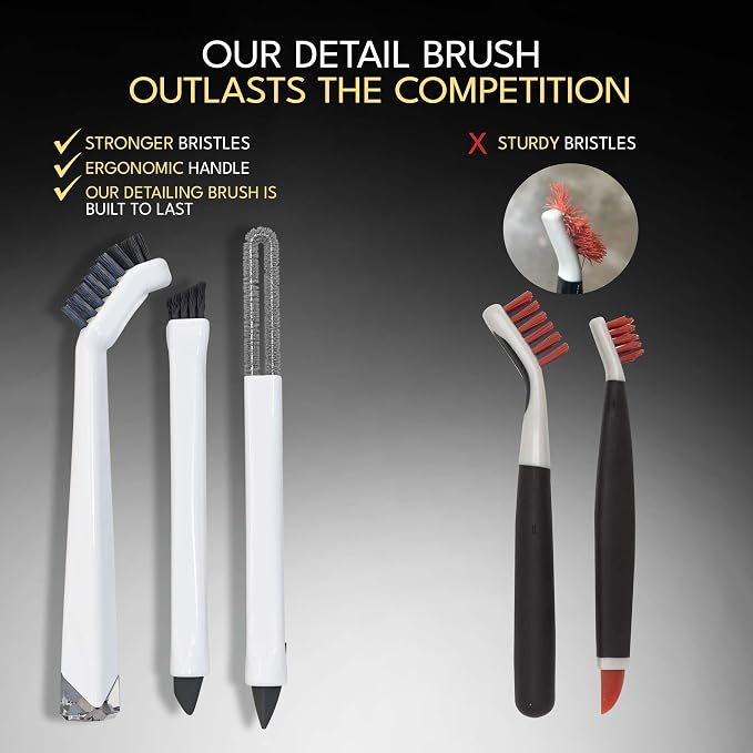 Small Cleaning Brush Set 3pcs—Crevice Brushes - Image 7