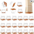 CHUNZEXI 32 Pack Square Chair Leg Floor Protectors by CHUNZEXI