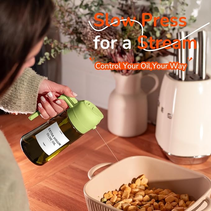 TrendPlain - Original 16oz/470ml Olive Oil Dispenser Bottle - Image 4