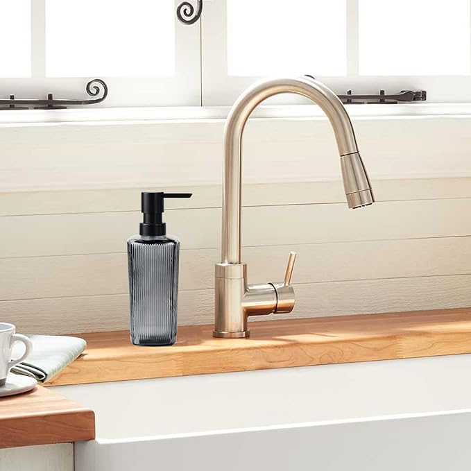 12 oz Glass Soap Dispenser - Image 3