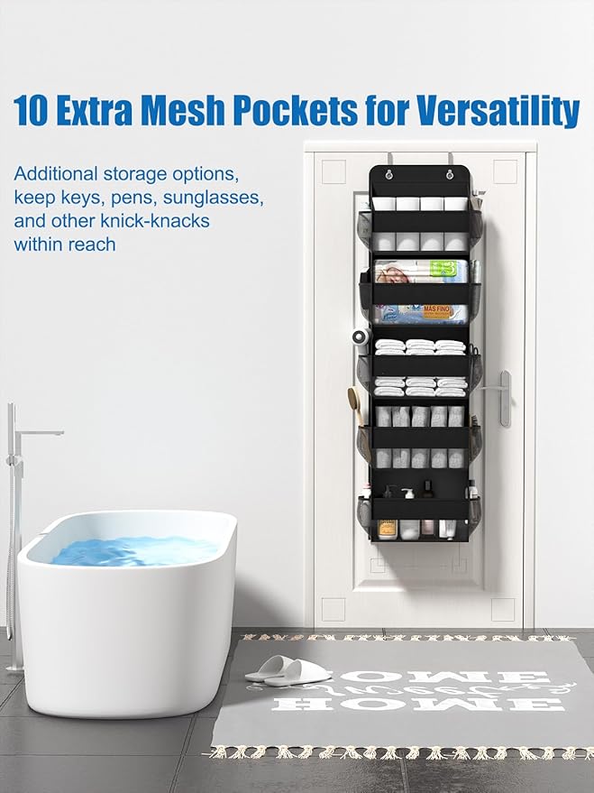 Over The Door Storage Organizer, RV Bathroom Organizer, Over The Door Organizer - Image 4