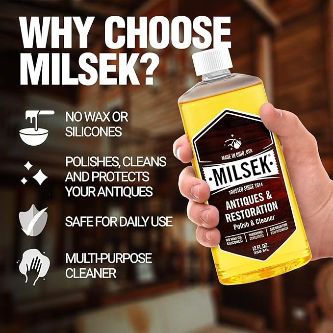 Milsek Antiques & Restoration Polish & Cleaner - Image 6