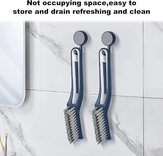Cleaning Brush - QAGOBDI Hard Bristle Crevice Cleaning Brush - Image 3