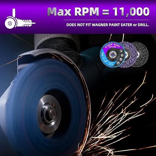 12 Pack Strip Discs 4 inch Stripping Wheel - Image 7