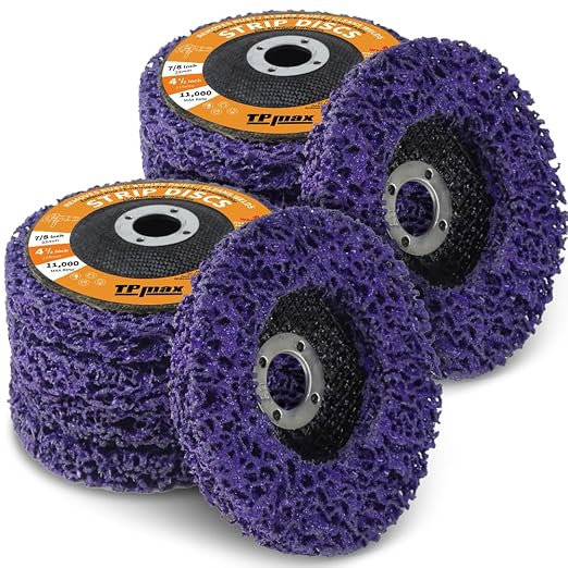 4-1/2" x7/8'' Stripping Discs Rust Remover Wheel Remove Paint and Oxidation by TPmax