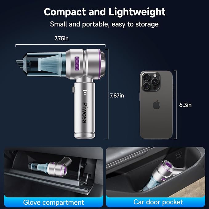 Handheld Vacuum Cordless, Car Vacuum Cleaner - Image 6