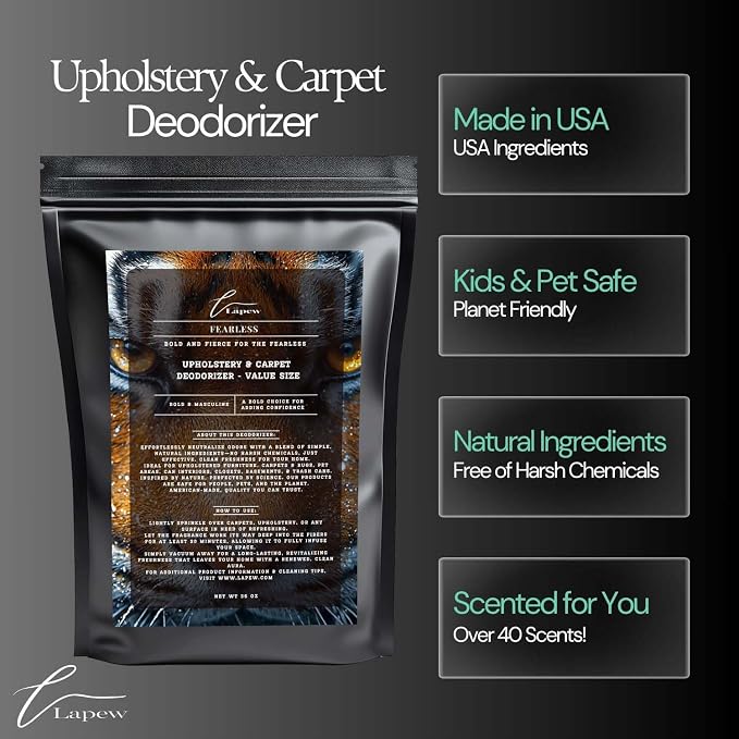 Fearless Carpet Freshener Powder Refill 36 oz | Powerful Odor Eliminator - Image 5