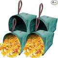 72 gallon Leaf Collector bags, Large Dustpan-Type Lawn Bags, Leaf Bags by RISETEX