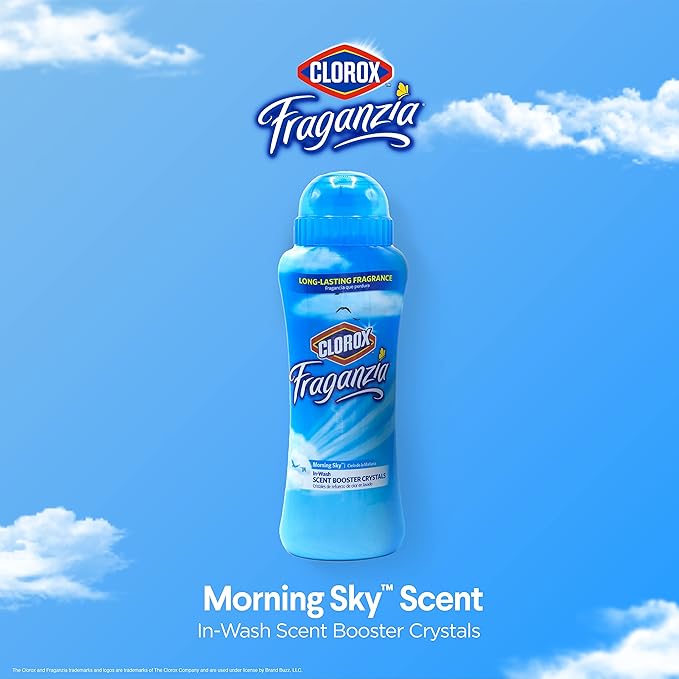 Clorox Fraganzia Laundry Scent Booster Crystals in Morning Sky Scent - Image 2