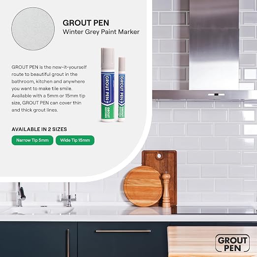 Grout Pen Tile Paint Marker: Waterproof Grout Paint, Tile Grout Colorant and - Image 7