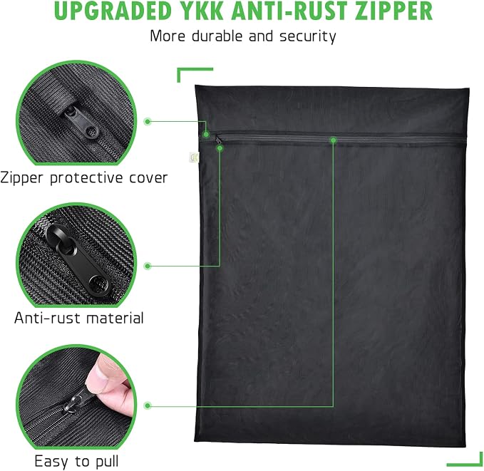 2 Pack Mesh Laundry Bags 24 x 32 inch Laundry Garment Bag Mesh Large Lingerie - Image 4