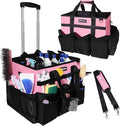 Large Rolling Cleaning Caddy Bag by Unknown