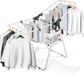 Clothes Drying Rack, Metal Foldable Laundry Drying Rack, by KeingGcopr