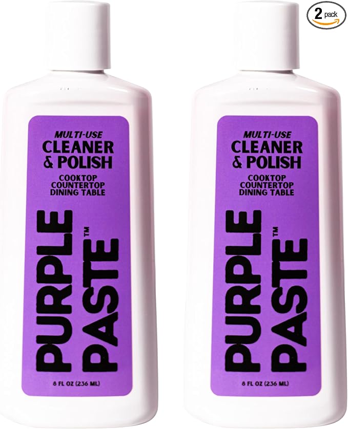 Purple Paste All Purpose Cleaning & Polishing Paste – Tough Stain Remover by SonicPower
