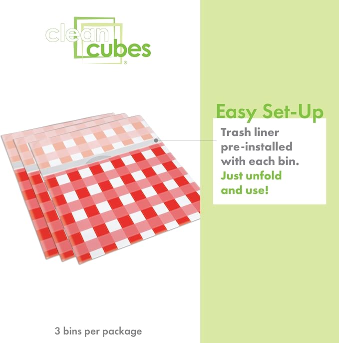13 Gallon Disposable Pop-Up Trash Cans - Image 2