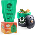 Compost Bags 1.3 Gallon, Compostable Small Trash Bags by RAYTID