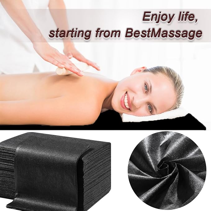 Disposable Bed Sheets 50 Pcs 31" x 71" Massage Table Sheets Non Woven Fabric - Image 8