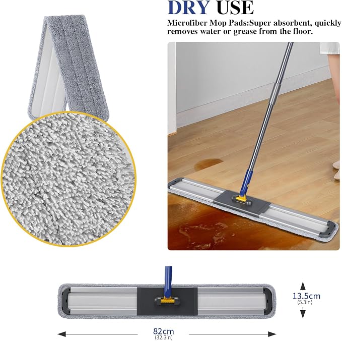 36" Commercial Mop for Floor Cleaning, Masthome Heavy Duty Industrial Mop - Image 6
