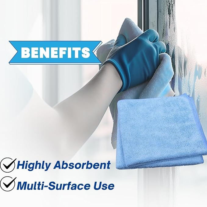 Single Microfiber Cleaning Cloth 40x40 cm - Image 7