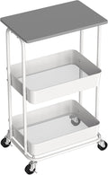 Simple Houseware 2-Tier Rolling Utility Cart by SimpleHouseware