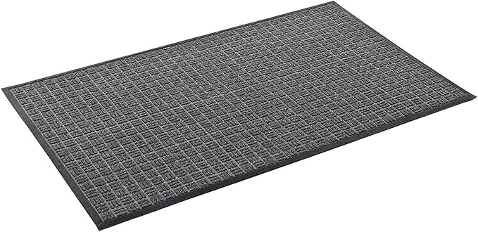 Kempf Water Retainer Entrance Mat, Indoor Outdoor Rubber Rug, Moisture Trapping by Kempf