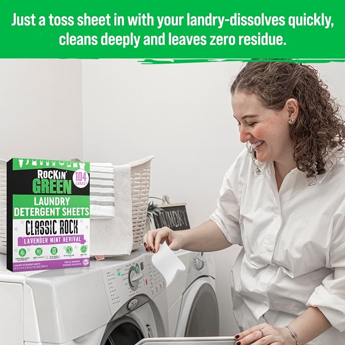 Rockin' Green Travel Laundry Detergent Sheets - Image 4