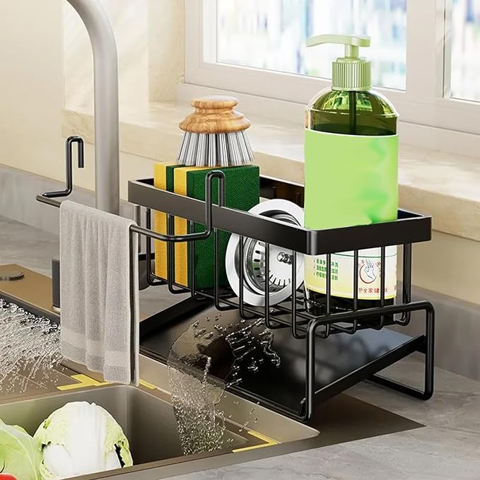 Sponge Holder for Kitchen Sink, Sink Caddy - Image 7