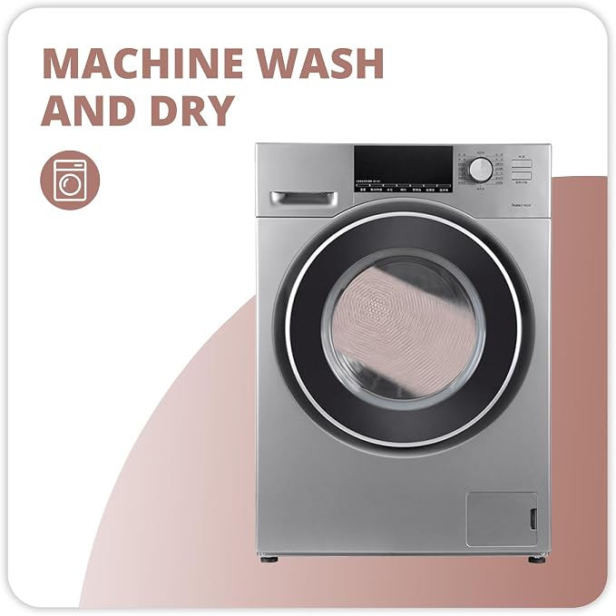 Toilet Rugs U Shaped Bathroom Rug, Machine Washable Non Slip Quick Dry Super - Image 5