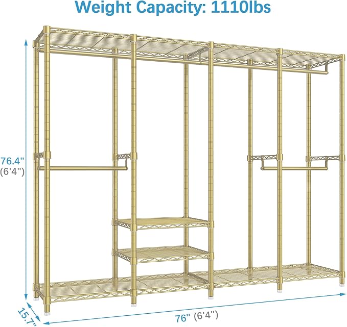 VIPEK V40 Wire Garment Rack Heavy Duty Clothes Racks - Image 4