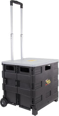 dbest products Quik Cart Collapsible Rolling Crate on Wheels by dbestproductsInc