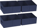 DIMJ Large Closet Shelf Organizer Bins 4 Packs by DiMJ