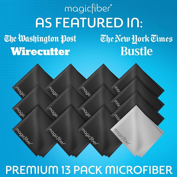 MagicFiber Microfiber Cleaning Cloth, 13 Pack - Image 3