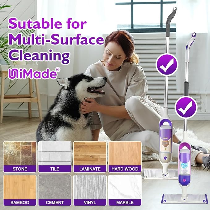 Reusable Mop Pads for Swiffer PowerMop, 8 Pack Microfiber Mop Pad Refill - Image 7