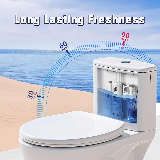 Toilet Bowl Cleaner, Automatic Long Lasting Continuous Toilet Bowl Cleaners - Image 3