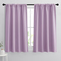 RYB HOME Small Kitchen Curtains, Room Darkening Drapes Energy Efficient Half by RYBHOME
